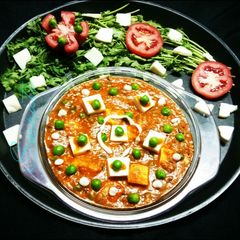 A picture of Punjabi Mutter Paneer Masala.