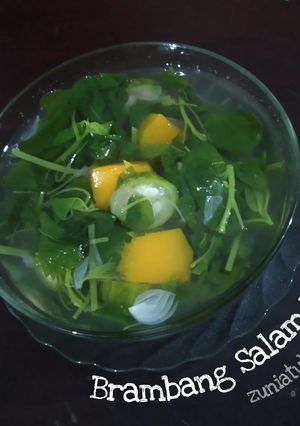 Foto resep Brambang Salam Bayam
