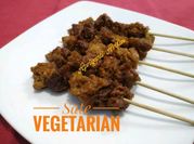Gambar sate daging rebus