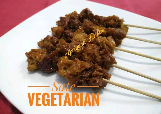 Cara Bikin Sate Vegetarian (Daging Gluten) Sederhana Dan Enak