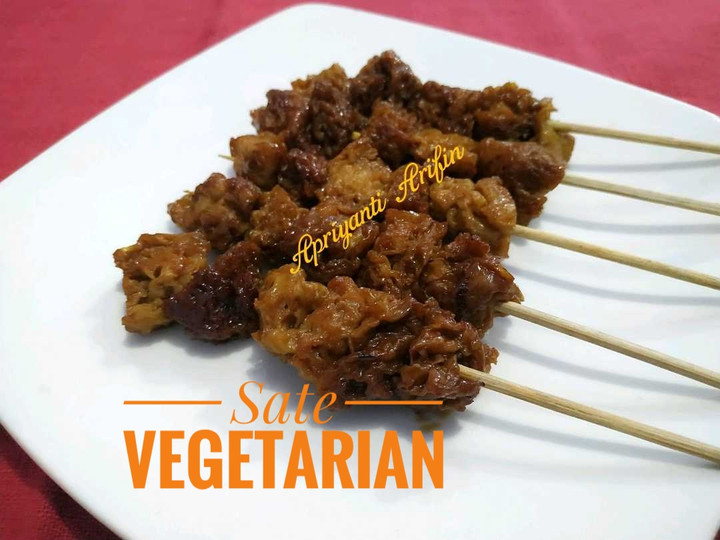 Cara Bikin Sate Vegetarian (Daging Gluten) Sederhana Dan Enak