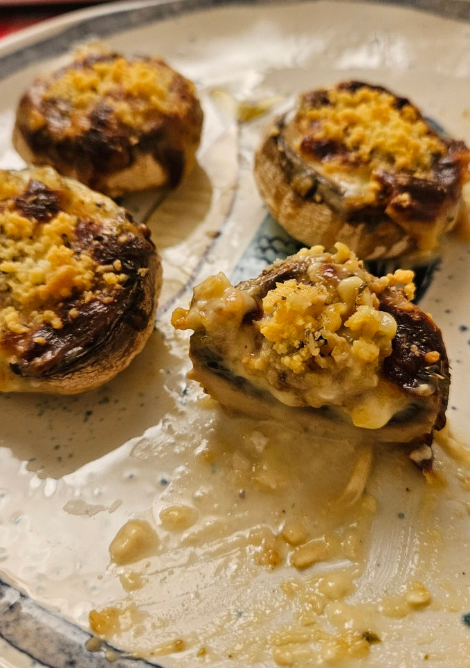 Una foto de Champiñones Airfryer 1 persona