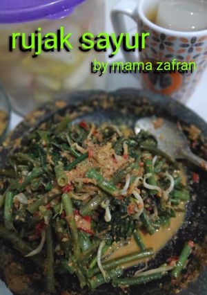 Foto resep Rujak sayur