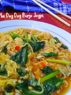Foto resep Mie Dog Dog ala Burjo Jogja