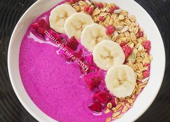 Resep Mudah Smoothie Bowl Sedap Nikmat