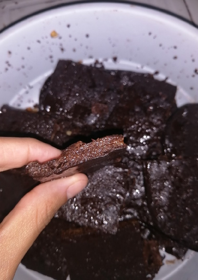 Una foto de Brownie de banana y cacao😋