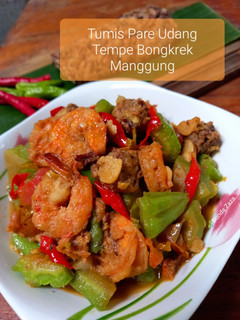 Foto resep Tumis Pare Udang Tempe Bongkrek Manggung