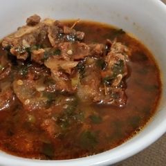 A picture of Beef stew.