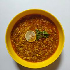 A picture of Khichdi (One Pot Meal).