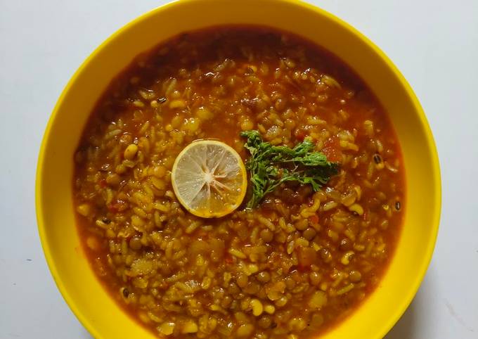 Steps to Make Homemade Khichdi (One Pot Meal)