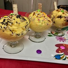 A picture of Instant Mango Icecream.
