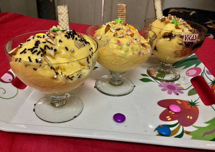 Instant Mango Icecream