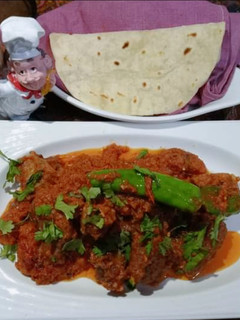 A picture of Lahori Red Karahi.