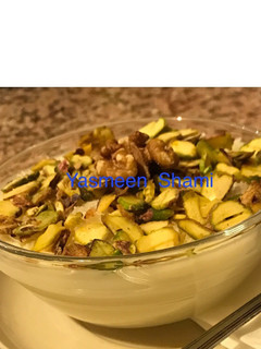 صورة لوصفة رز بحليب بالنشا