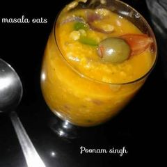 A picture of Masala oats.