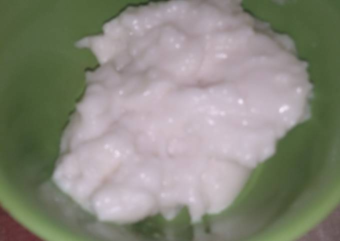 Bubur Sumsum for baby mpasi