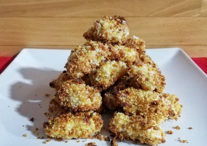 Bocconcini di pollo panati al forno 🌷