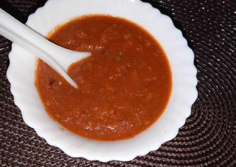 Steps to Prepare Homemade Pilipili ya kukaanga 😋