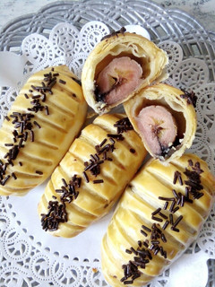 Foto resep Bolen Pisang Lilit