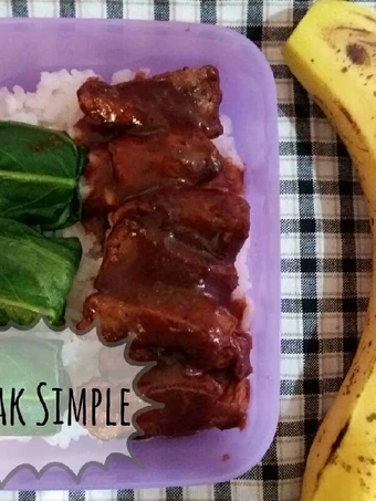 Cara Mudah Membikin Resep Inspirasi Bekal : ** BBQ Steak Simple ** yang Bisa Manjain Lidah Anti Ribet, Lezat