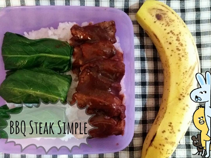Cara Mudah Membikin Resep Inspirasi Bekal : ** BBQ Steak Simple ** yang Bisa Manjain Lidah Anti Ribet, Lezat