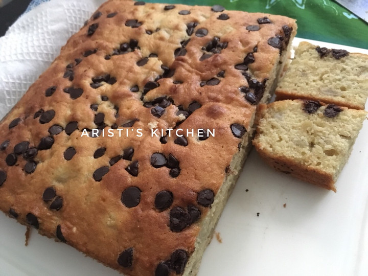 Bagaimana Menyiapkan Soft &amp;amp; moist banana cake with butter milk🥧, Menggugah Selera