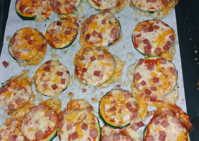 Mini pizza de calabacín 🍕