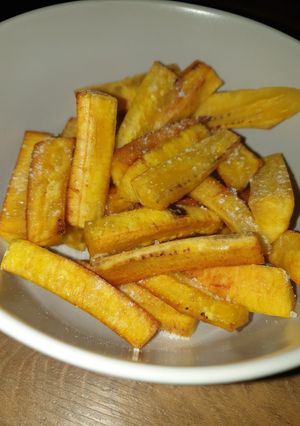 Mangalicazsírban sült banán recept fotója