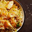 Exquisito arroz con pollo y calabaza (zapallo) SÚPER ECONÓMICO, sabrosísimo y rápido!