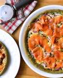 Bánh Pizza Nhân Cá Hồi Xông Khói & Phô Mai Pont-l’Évêque