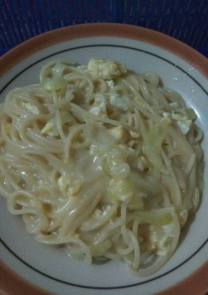 Foto resep Spageti Sup Krim
