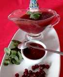 Cranberries sauce (Salsa de arándanos rojos)