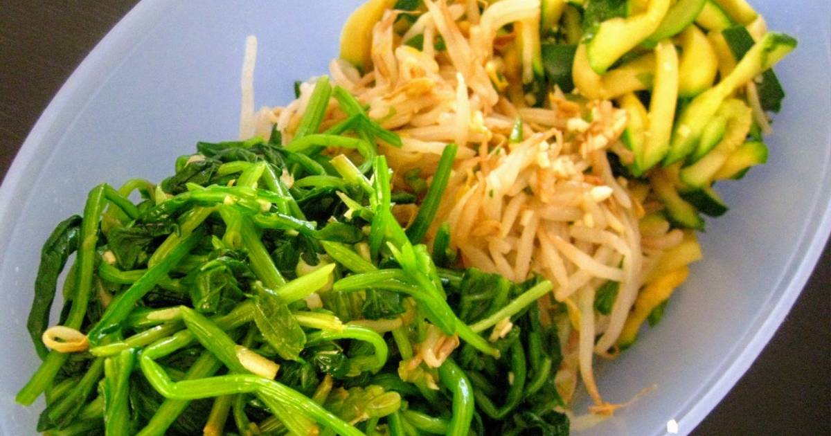 Basic Namul Banchan (Korean Sesame-Garlic Vegetable Side Dish) Recipe by  Shinae - Cookpad
