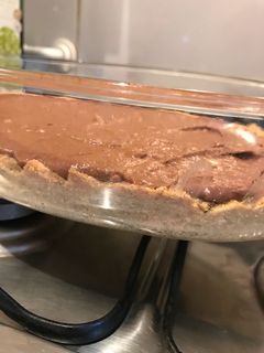 Una foto de Tartaleta choco banana fit