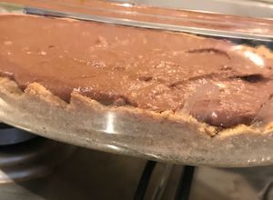 Una foto de Tartaleta choco banana fit