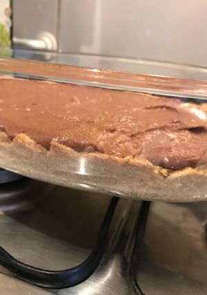 Una foto de Tartaleta choco banana fit