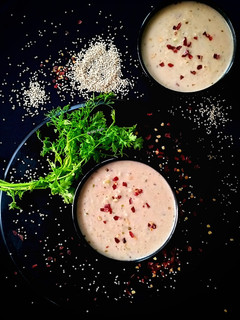 A picture of Foxtail Millet veggies soup.