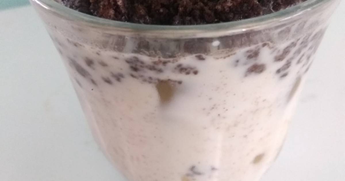 Resep Milkshake oreo cuma 3 bahan tanpa blender oleh Winni Titis Cookpad