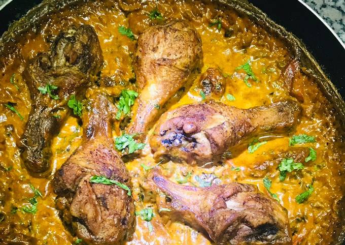 Easiest Way to Make Any-night-of-the-week Creamy and spicy baked chicken legs🤤🤤🤤