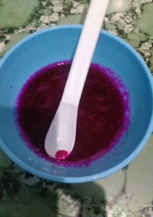 Foto resep Jus Buah Naga (MPASI 6 bulan)