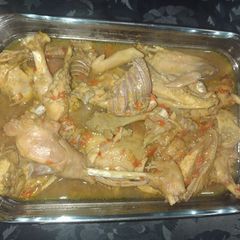 Chicken pepper soup A picture of Chicken pepper soup.