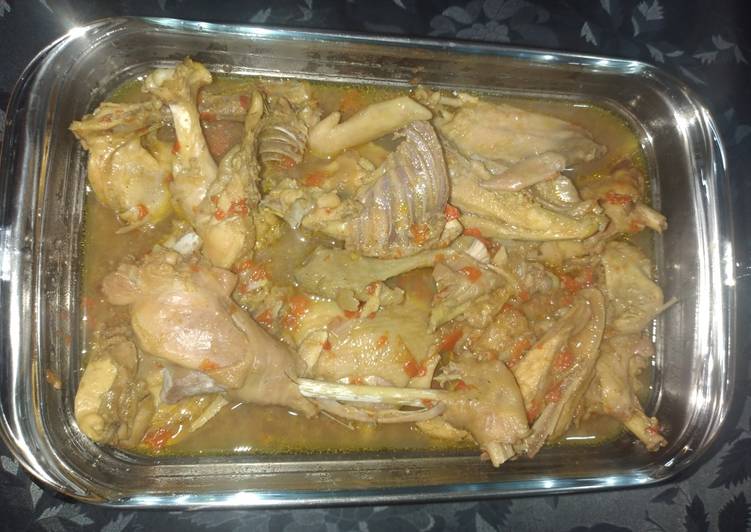 Easiest Way to Make Recipe of Chicken pepper soup