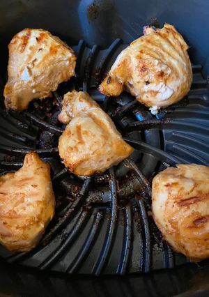 A picture of Grilled bbq ranch chicken #mommasrecipes.