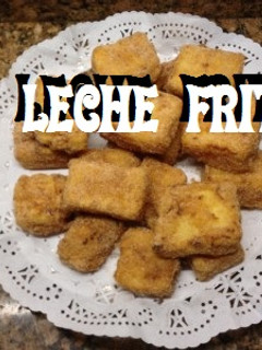 Una foto de Leche frita