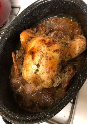 A picture of Balsamic Roast Chicken.