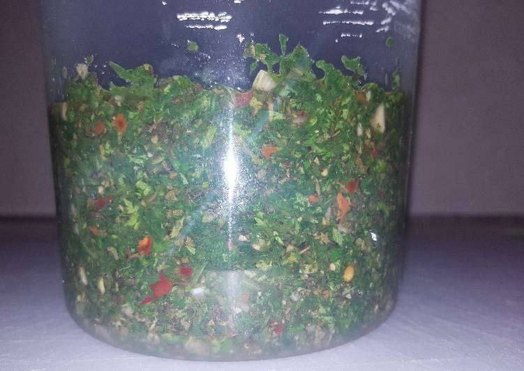 THIS IS IT! Secret Recipes Argentinian Chimmichurri