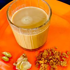 A picture of Jaggery Tea.