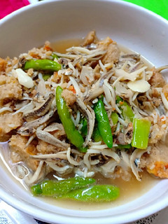 Foto resep Tumis teri oncom