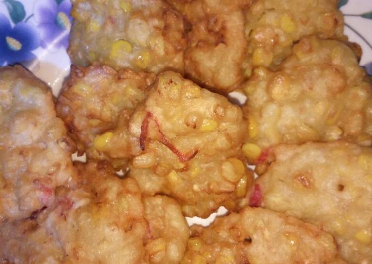 Bakwan jagung crispy mantul