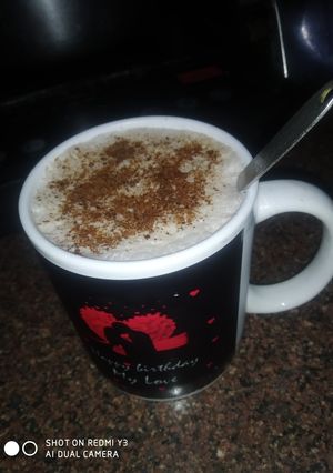 दूध चॉकलेट शेख (doodh chocolate shake recipe in Hindi) रेसिपी मुख्य फोटो
